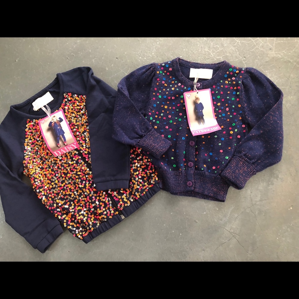 2 Mim-Pi sequin jackets. With tags 🏷